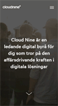 Mobile Screenshot of cloudnine.se